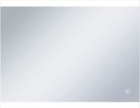 vidaXL Badkamerspiegel LED met aanraaksensor 80x60 cm