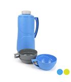 Privilege 52373 thermosfles van kunststof, met 2 kopjes, 1,8 l, gesorteerd