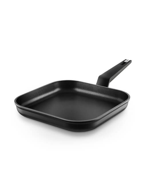 Castey TT-P27 - Pan - Zwart - Rechthoek - 27cm - Aluminium - 1 Handvat