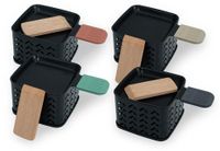 Merkloos Kaarsen raclette - Set van 4