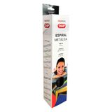 DHP - Metalen spiraal om te binden, stap 5:1, 18 mm, zwart (25 stuks)