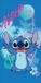 Lilo en Stitch Stitch strandlaken Aloha Blauw 70 x 140 cm Katoen