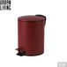 Urban Living Scarlet Pédalier 3L Rouge Foncé Métal Soft-close