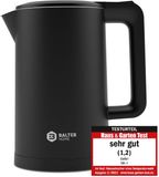 Balter WK-4 waterkoker - 1,7 liter - roestvrij staal - dubbele wand - zwart
