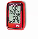 Ciclosport Protos 205 Fietscomputer Rood