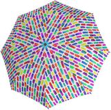 Knirps A.200 M Duomatic - Zakparaplu Regenschirm (create crystal)