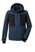 killtec heren Ski-jack/functionele jas met afritsbare capuchon en sneeuwvanger KSW 47 MN SKI JCKT, dunkelblau, XL, 43436-000