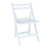 ARANAZ Klapstoel ELO, 5 cm, wit, 44 x 39 x 78,5 cm
