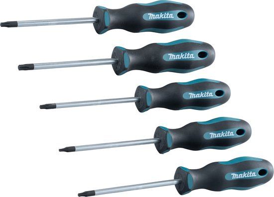 Makita E-10534 Schroevendraaierset - 5-delig - Torx - T10 / T15 / T20 / T25 / T30