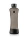 EQUA Squeeze glazen waterfles, 550 ml, herbruikbaar, lekvrij, BPA-vrij, mat, siliconen bodem, peper