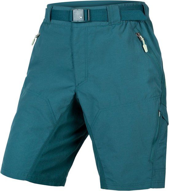 Endura Hummvee Shorts with Liner Women - Deep Teal - Size L - 2023