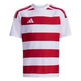 adidas uniseks-kind Hooped26 Jersey Kids Shirt, white/team power red 2, 9-10 Years