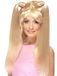 Baby Smiffys Baby Power Wig Blonde With Pony Tails