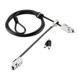 Kensington Universal 3-in-1 2.0 Keyed Dual Lock Head Laptop Lock