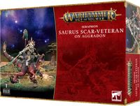 Games Workshop Seraphon Vétéran Scar-Saurus sur Aggradon