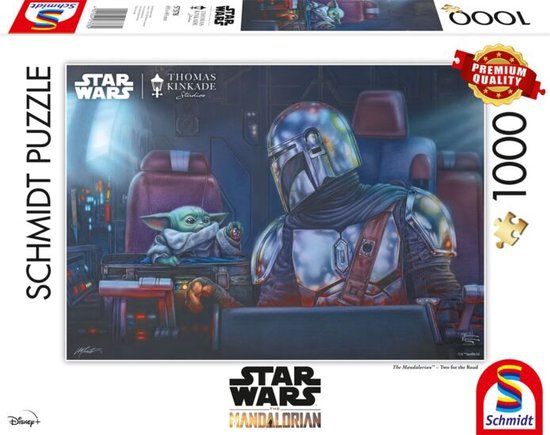 Star Wars: The Mandalorian - Two for the Road 1000 Piece Puzzle