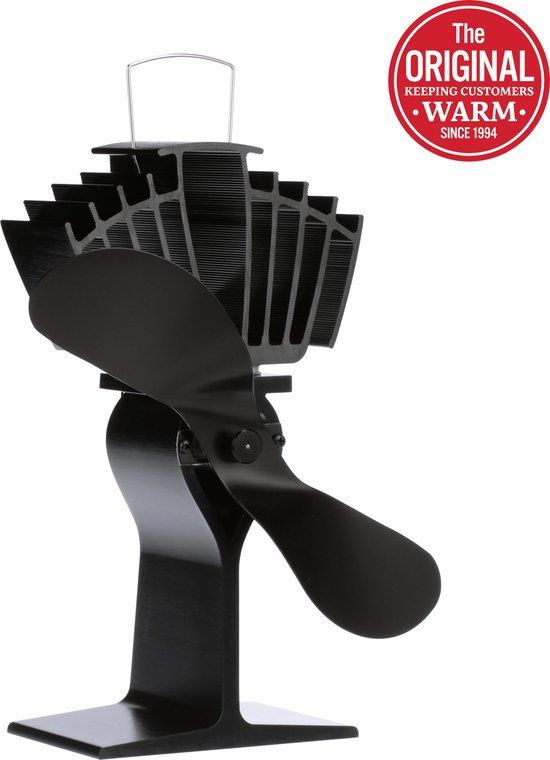 Ecofan Caframo Ecofan® 812 AirMax – Klassieke kachelventilator | Grote luchtverplaatsing – Made in Canada