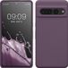 kwmobile telefoonhoesje geschikt voor Google Pixel 7 Pro - Hoesje met siliconen coating - Smartphone case in Bleke iris
