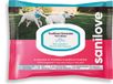 Sanicat Lingettes parfumées pour chats | 40 lingettes
