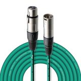 Stagg SMC6 CGR 6 m XLR naar XLR microfoonkabel - groen