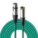 Stagg SMC6 CGR 6 m XLR naar XLR microfoonkabel - groen