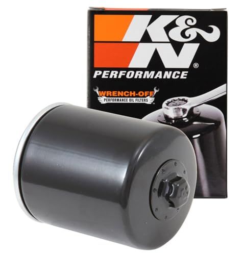 K&N Powersports Oliefilter - Opschroeffilter 75x94mm compatibel met Harley Davidson (KN-170)