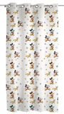 Mickey Disney Mickey Mouse, gordijn met ringen, 140 x 290 cm