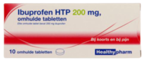 Ibuprofen 200mg - 10 tabletten
