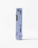 HEMA Couteau de poche 9 x 2 cm Acier inoxydable (bleu clair)