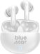 Blue Star TWS Bluetooth 6.0 écouteurs avec suppression du bruit ANC et ENC blanc