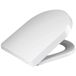 Xellanz Deeline Abattant de WC - Softclose et Quick Release - Blanc Brillant