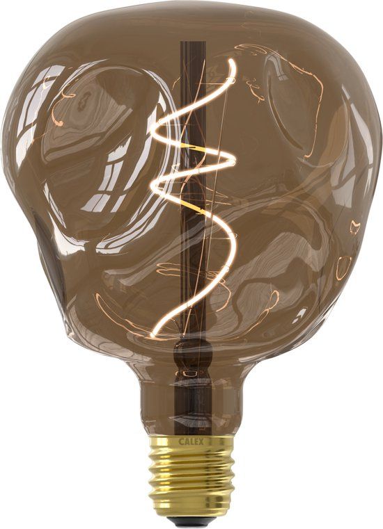 Calex Organic Neo Natural E27 LED Filament Globe Lamp - Dimmable 4W - Warm White
