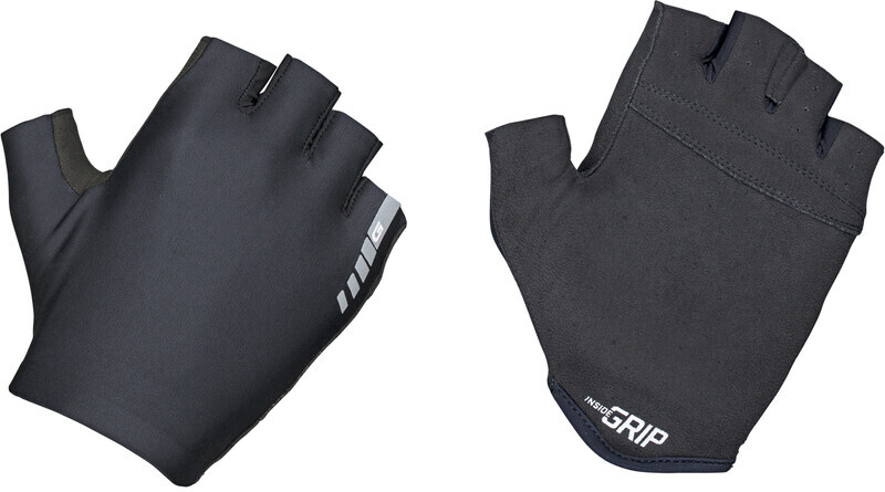 GripGrab Aerolite InsideGrip Halve Vinger Handschoenen, zwart