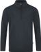 Jako Doubletex Ziptop Heren - Antraciet | Maat: S