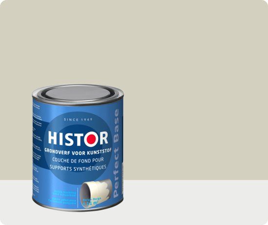 Histor Perfect Base Grondverf voor Kunststof 0.75 liter - Beige
