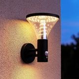 Applique murale solaire Benidorm 60W avec détecteur de présence 3 modes