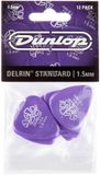 Dunlop 41P150 Delrin Plectrum 1.50mm 12-Pack