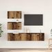 Prolenta Maison Exclusive TV-meubelset, 4 stuks, 80 x 30 x 30 cm, gerecycled hout