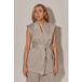 Odd Muse Gilet Gris Taille : XXS