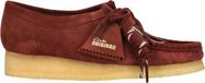 CLARKS Schnürschuhe Wallabee. Deep Red Sde