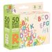 Jeujura - Houten magneten met 50 hoofdletters