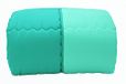 Caleffi 55057 Microvezel doorgestikt dekbed voor eenpersoonsbed, Anis