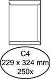 Quantore Envelop akte C4 229x324 120gr Wit