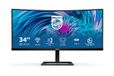 Philips 346E2CUAE/00 34" Wide Quad HD+ Curved Monitor