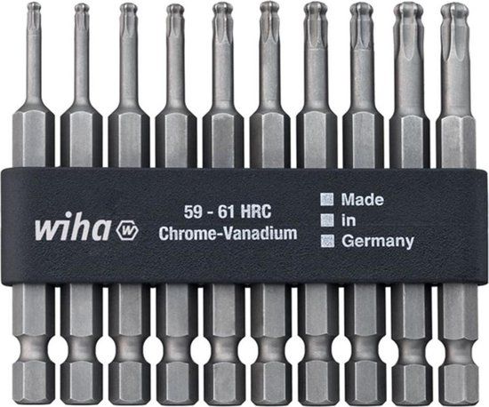 Wiha Torx Bit Set - 10-delig - 70 mm - 7045BE 9570