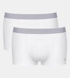 Sloggi men GO ABC 2.0 Hipster 2P Heren Onderbroek - Wit - Maat S
