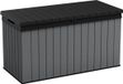 Keter Darwin Opbergbox - 570L - 142,5x65,5x78,2cm - Grijs