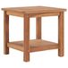 Maison Exclusive - Table basse, 45x45x45 cm, teck massif