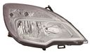 TarosTrade 37-6020-R-67536 Elektrische Koplamp, Chroom Met Rechter Motor
