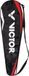 VICTOR Thermo racketbag voor badminton en squash - rood/zwart